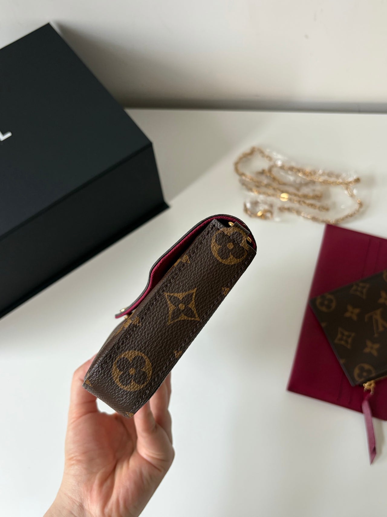 LOUIS VUITTON Old Flower Three-in-One – Monogram