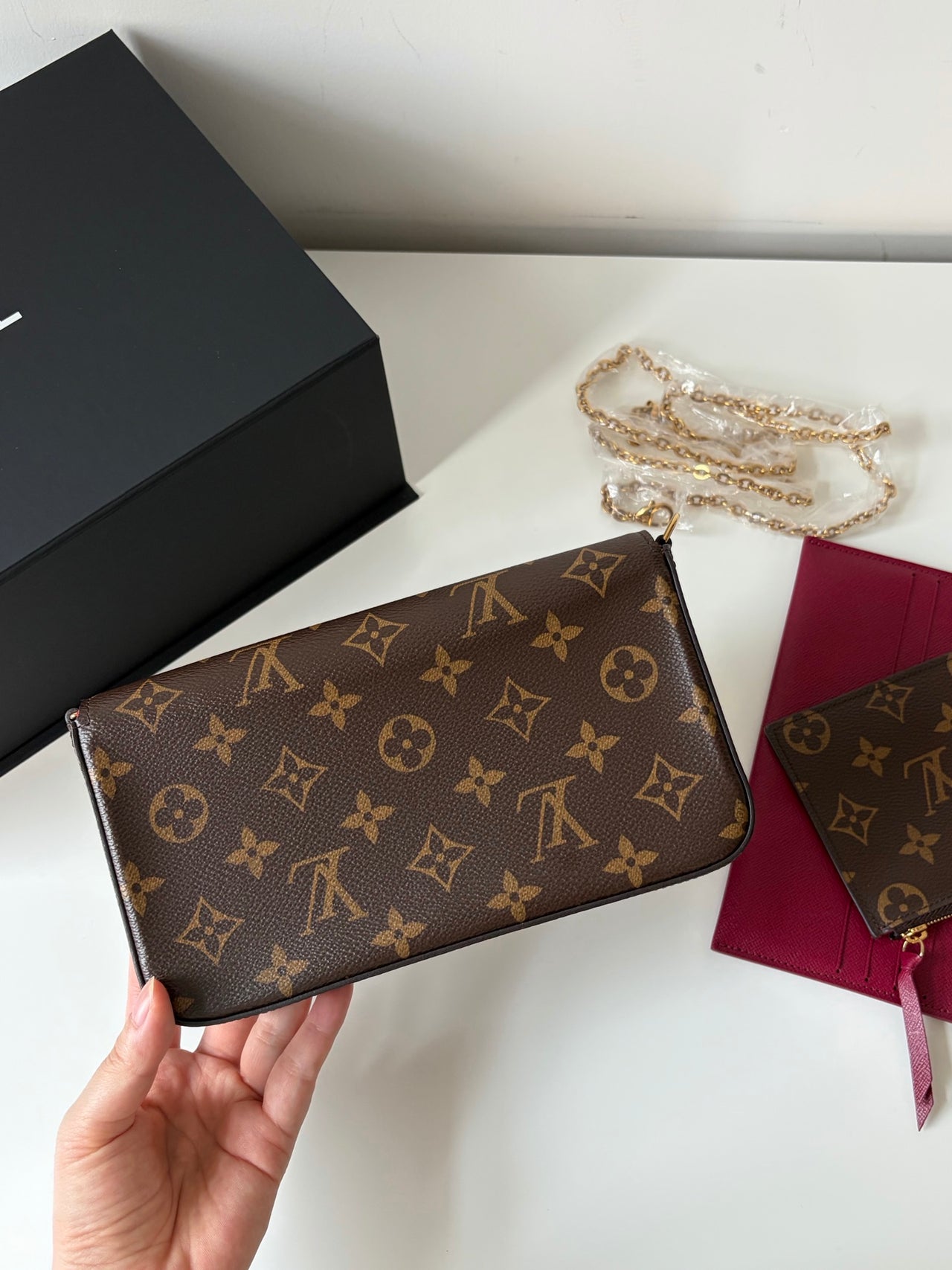 LOUIS VUITTON Old Flower Three-in-One – Monogram