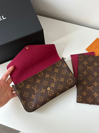 LOUIS VUITTON Old Flower Three-in-One – Monogram
