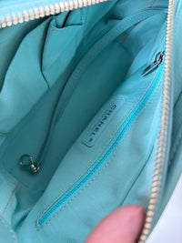 CHANEL Tiffany Blue Small Shoulder Bag – Quilted Leather