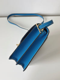 HERMÈS Roulis 23 – Blue Evercolor Calf Leather with Gold Hardware