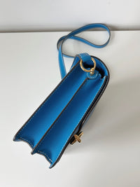 HERMÈS Roulis 23 – Blue Evercolor Calf Leather with Gold Hardware
