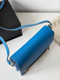 HERMÈS Roulis 23 – Blue Evercolor Calf Leather with Gold Hardware