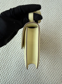 HERMÈS Constance 18 – Elan Yellow Epsom Leather with Silver Hardware