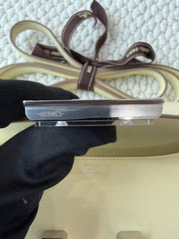 HERMÈS Constance 18 – Elan Yellow Epsom Leather with Silver Hardware