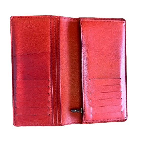 Louis Vuitton Red Long Wallet