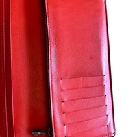 Louis Vuitton Red Long Wallet