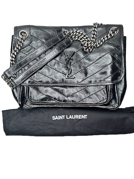 YSL Nikki Medium - Black